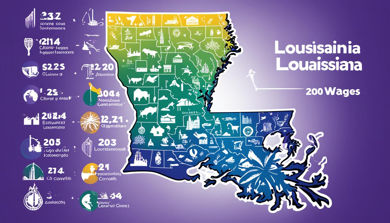 Wages in Louisiana 2024